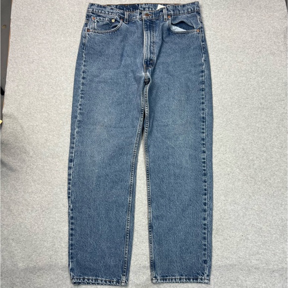 Levi's Other - VTG Levis Jeans 40x30 Blue 505 Regular Straight Dark Wash American 90s Denim